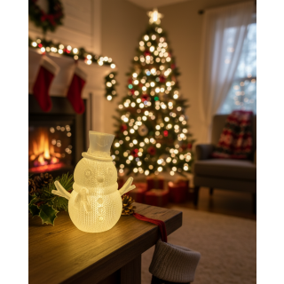 Knitted Snowman Light